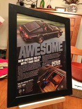 FRAMED ORIGINAL NISSAN /