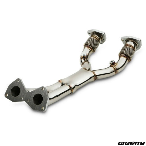 Stainless exhaust front - exhaust,
