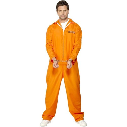 Adults orange prisoner - orange,