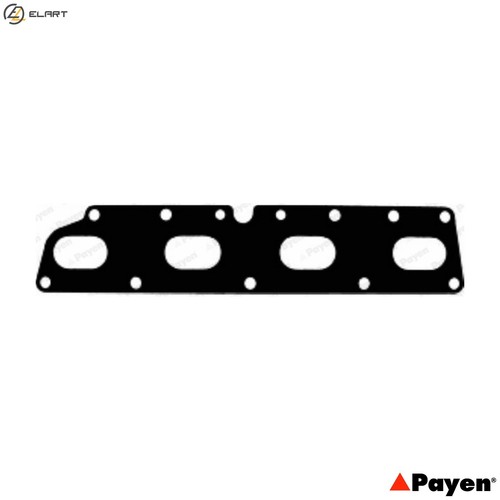 Gasket exhaust manifold jd5980 - manifold,