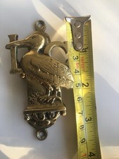 Very Rare Cast Solid Brass