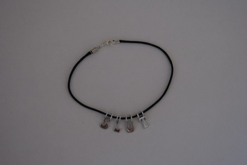 Sexy leather anklet - sexy,