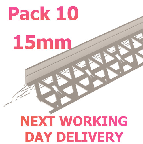15mm pvc white angle - 15mm,