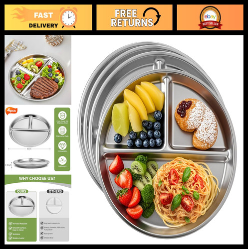 Pack stainless steel kids - 9",