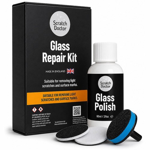 Glass scratch repair - scratch, car