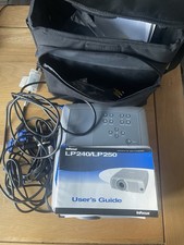InFocus LP240 Projector with Carry Bag Tested Working