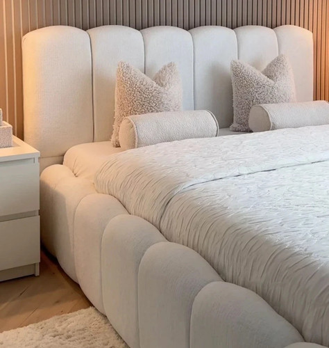 Luxury ottoman bed frame gas - bed,