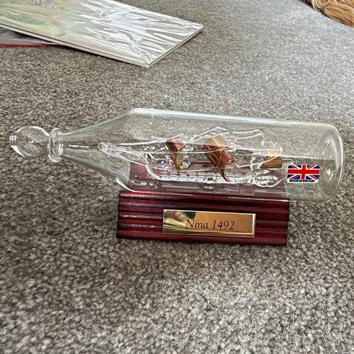 Nina 1492 ship - a, bottle