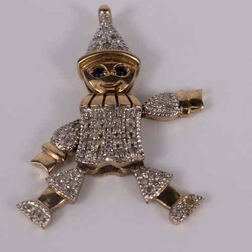 9ct gold articulated - 9ct,