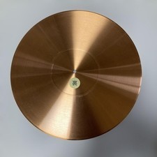 Micro Seiki CU-180 Gunmetal Turntable Disc Stabilizer Plate Vintage Audio