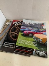 Alfa Romeo Owners Club Magazines x 3 April, June,  22 & Oct 23