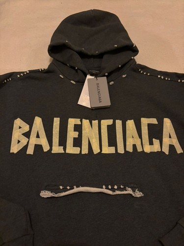 Balenciaga men grey pocket - -,