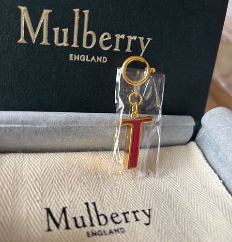 Mulberry letter t purse - mulberry, 🌸
