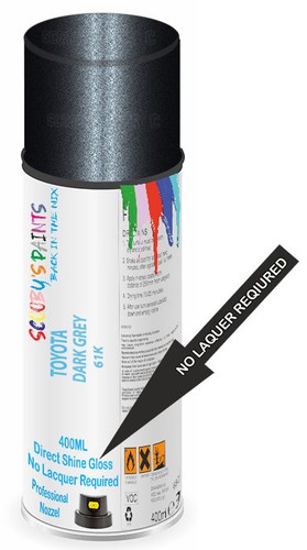 Aerosol spray paint - paint, toyota