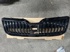 SKODA SUPERB 3V 2017-2023 GRILL GRILLE FRONT BLACK CENTRE FACELIFT