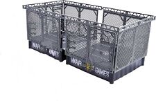 WWE NXT WAR GAMES 2 rings with 6 Figures 3 belts, accessories+ announcement tabl