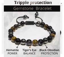 Obsidian Tiger Eye Hematite