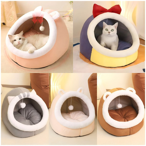 Soft pet igloo bed warm - pet,