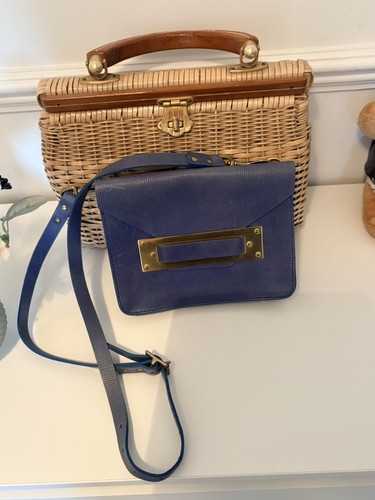 Sophie hulme blue - sophie, leather
