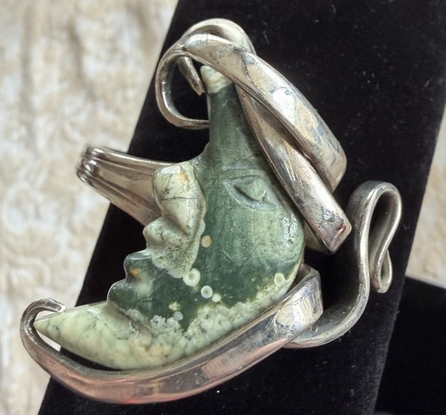 Vtg crescent moon fork - crescent,