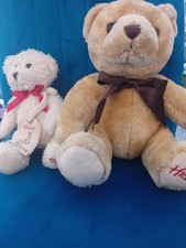 2 Hamleys Teddys Been Sitting