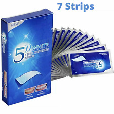 TEETH WHITENING STRIPS PROFESSIONAL UP 2 WEEKS SUPPLY TOOTH BLEACHING SAFE WHITE