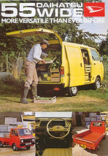 Daihatsu wide cab van - 55,