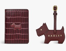 RADLEY MERLOT LEATHER PASSPORT