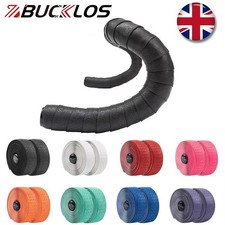 BUCKLOS 2pcs Non-slip Handlebar Tape Road Bike Cycling Handle Bar Soft Grip Wrap