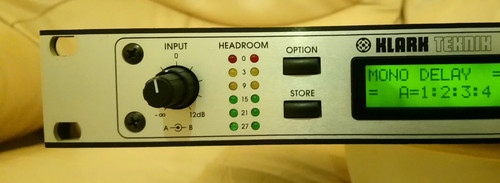 Klark teknik 7204 delay - delay, +