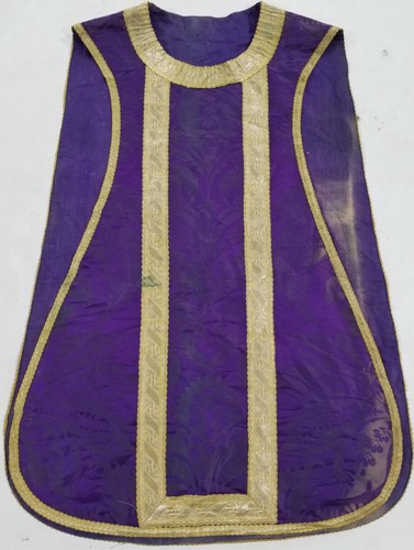 Antique silk brocade - antique,