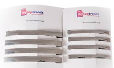 4 PK Slim French Style Metal Hair Clips Slide Barrettes No Slip Metal Hair Pins