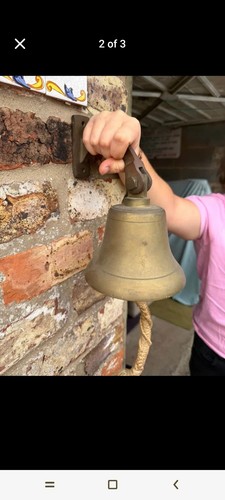Vintage large brass pub - vintage, ships