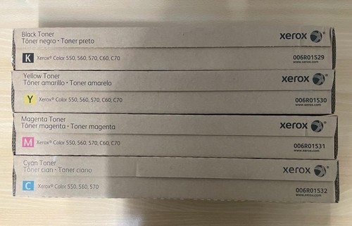 Xerox c550 560 570 toner - c550,560,570, set