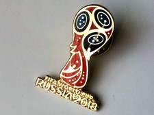 WORLD CUP 2018 LOGO PIN BADGE