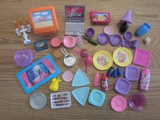 Barbie Dolls Spare Dolls House Motor Home Accessories Kitchen,TV Etc