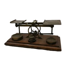 Murdan & Co Brass Scales London Post Postal Scales & Weights