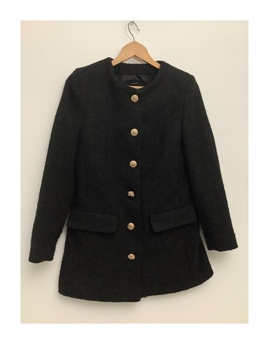 Calliope black boucle textured - black,