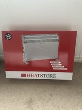 Brand New & Unopened.Heat store 2kW Convector Heater with Timer and Thermostat.