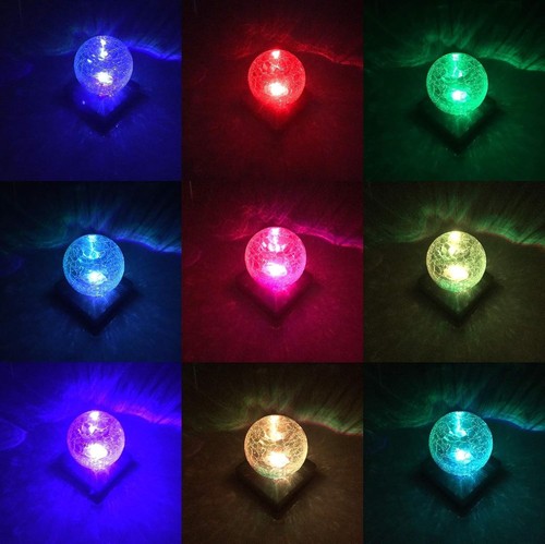 Solar crackle ball - crackle,