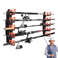 Wall Fishing Rod Holder Wall Fishing Rod Storage Rack Quick-Release Stick Latest