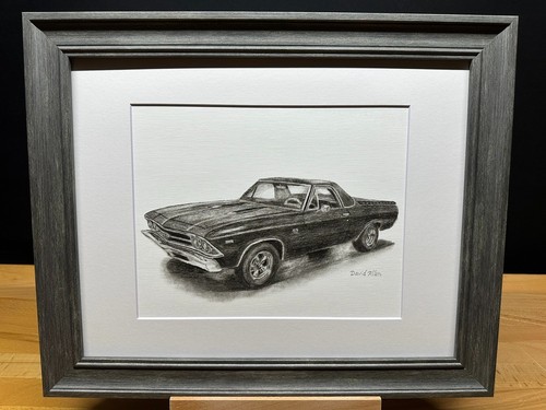 Drawing 1969 chevrolet el - drawing,