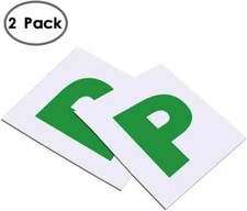 2 x  MAGNETIC SECURE GREEN NEW