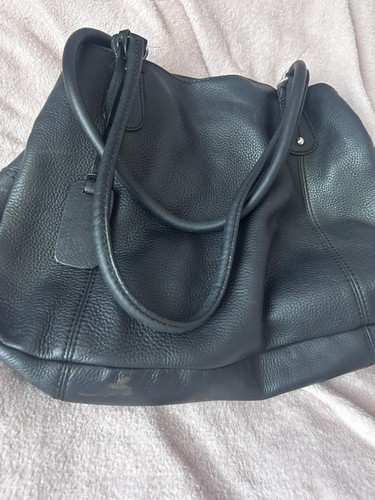 Fossil black soft leather - black,
