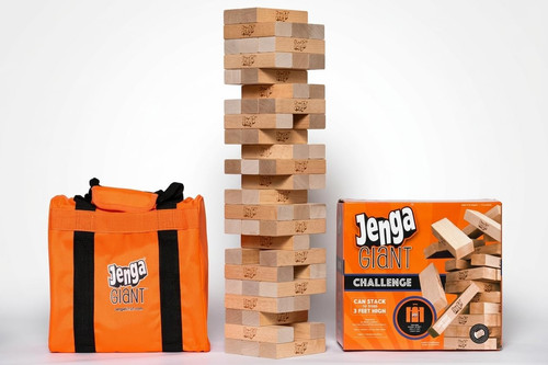 Giant stacking challenge - stacking, game
