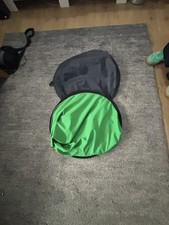 Green Screen Backdrop Double-Sided 2-in-1 Blue Screen Pop Up Chromakey Backdrops