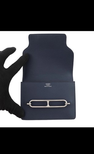 Hermès men blue leather - men’s,