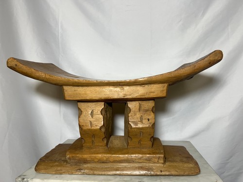 Antique ashanti stool - ashanti,