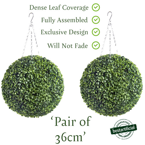 Best artificial 36cm green - 36cm,