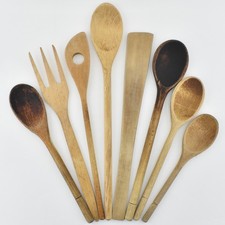 8x VTG Wooden Spoons etc